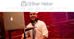 Desktop Screenshot of djbrianweber.com